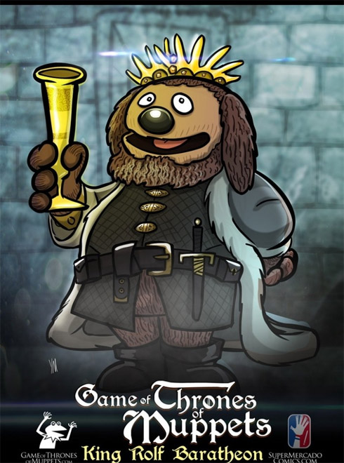 Os Muppets como personagens da série Game of Thrones