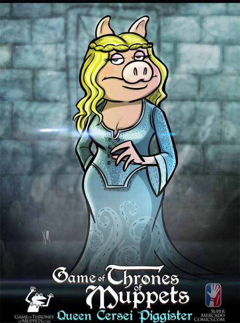Os Muppets como personagens da série Game of Thrones