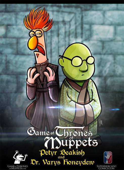 Os Muppets como personagens da série Game of Thrones