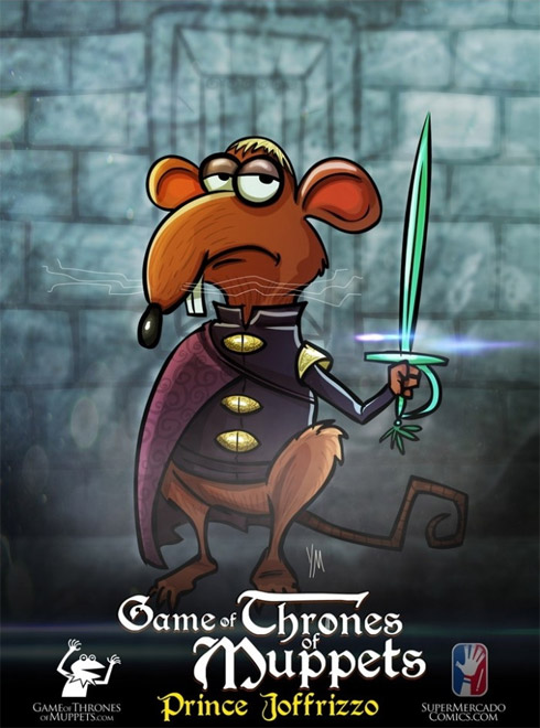 Os Muppets como personagens da série Game of Thrones