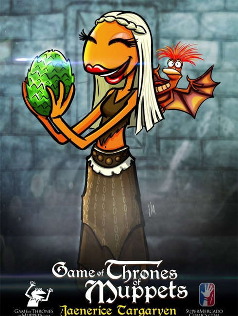 Os Muppets como personagens da série Game of Thrones