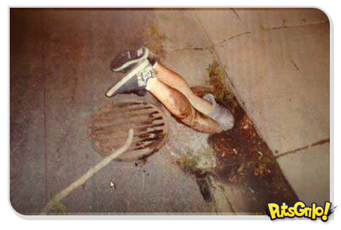 Planking Bêbado: Péssima idéia