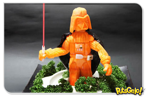 Sushi em formato Guerra nas Estrelas