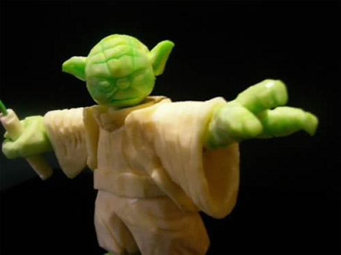 Sushi em formato Guerra nas Estrelas