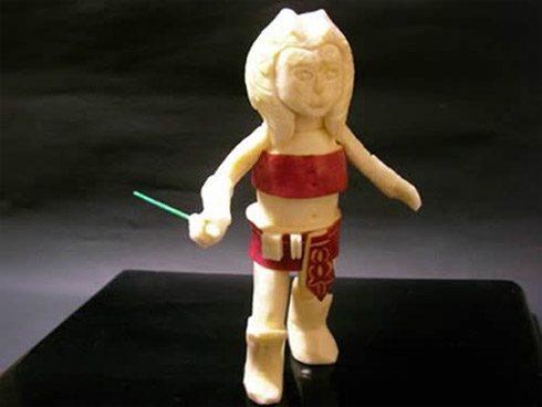 Sushi em formato Guerra nas Estrelas Sushi em formato Guerra nas Estrelas