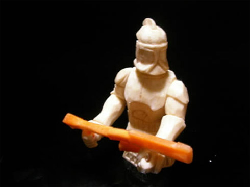 Sushi em formato Guerra nas Estrelas Sushi em formato Guerra nas Estrelas