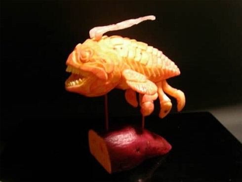 Sushi em formato Guerra nas Estrelas Sushi em formato Guerra nas Estrelas