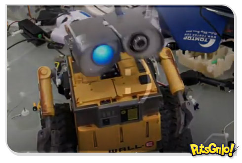 Wall-e genérico construído por fã