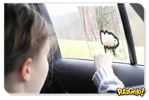 Janela touchscreen no carro é garantia de viagem sem tédio