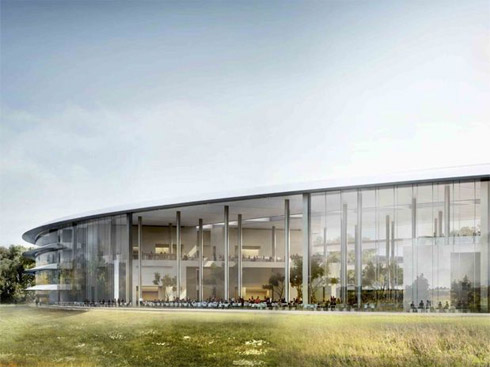 Apple divulga fotos de sua incrível nova sede