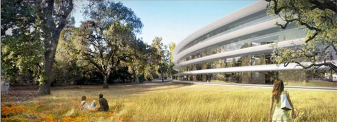 Apple divulga fotos de sua incrível nova sede