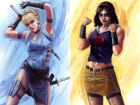E se as Princesas da Disney estivessem em Street Fighter? E se as Princesas da Disney estivessem em Street Fighter?