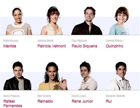 elenco fina estampa 4 personagens fina estampa