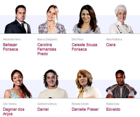 elenco fina estampa personagens fina estampa