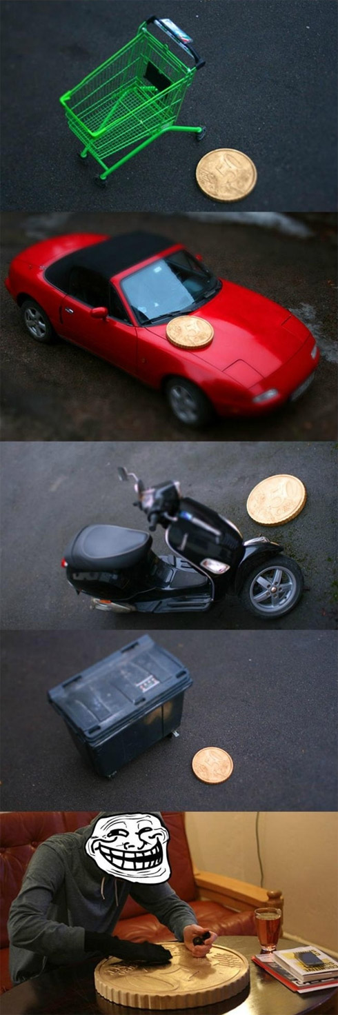 Miniaturas incríveis em tilt down