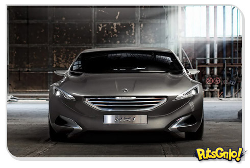 Carro conceito Peugeot HX1 em fotos incríveis