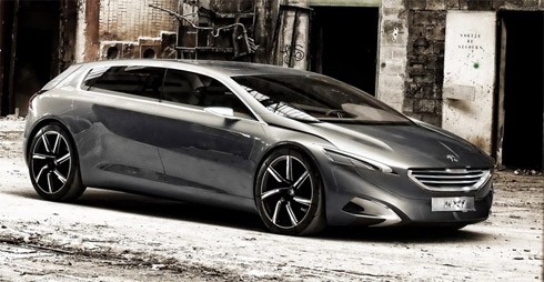 Carro conceito Peugeot HX1 em fotos incríveis