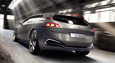 Carro conceito Peugeot HX1 em fotos incríveis