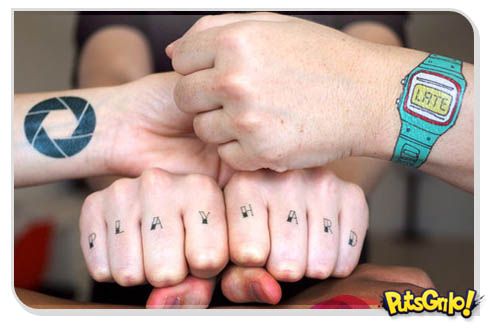 Tattly: Tatuagens temporárias criativas