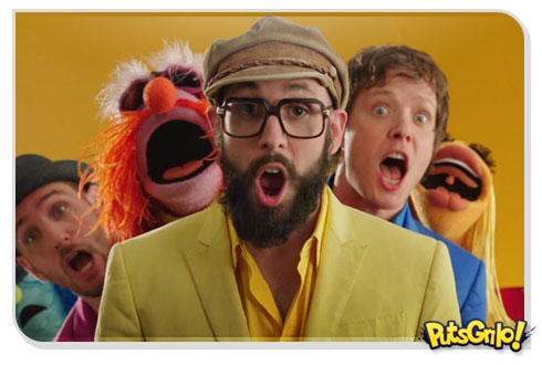 Filme Os Muppets ganha clipe musical de banda de rock