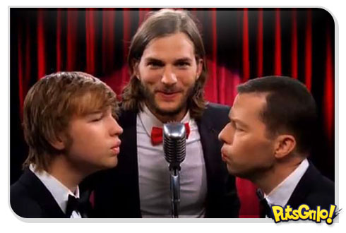 Série Two and a Half Men: Nova abertura com Ashton Kutcher