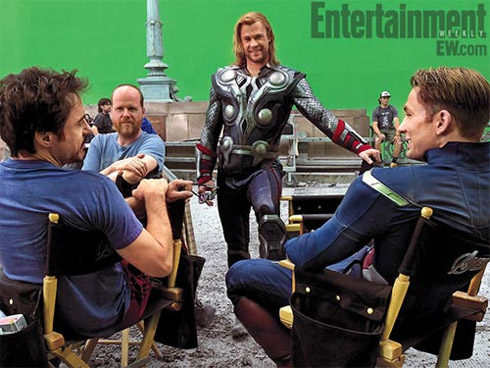 Filme Os Vingadores ganha primeiras fotos oficiais