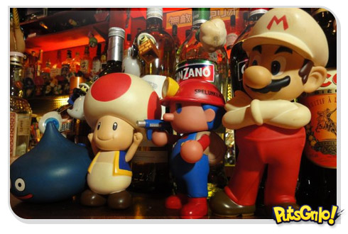 Bar temático do Super Mario no Japão