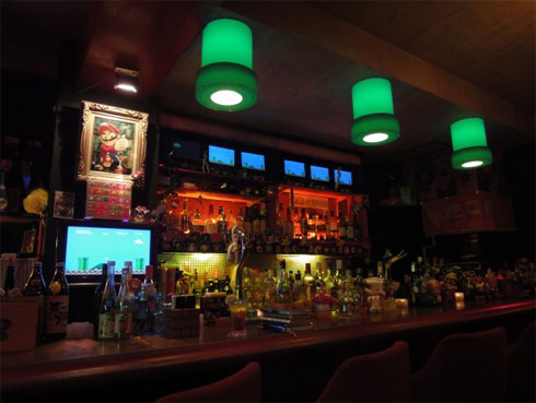 Bar temático do Super Mario no Japão