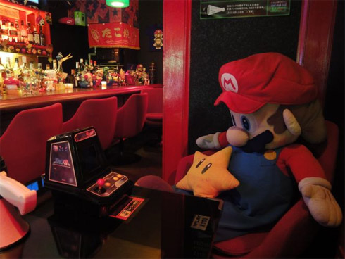 Bar temático do Super Mario no Japão