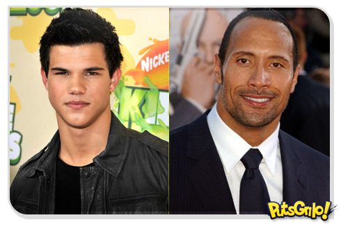 Taylor Lautner e The Rock cotados para o filme Davi e Golias