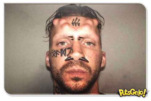 O Diabo na cadeia, enquadrado e fichado