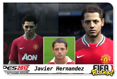 FIFA 12 x PES 2012: Comparação entre jogadores virtuais e reais