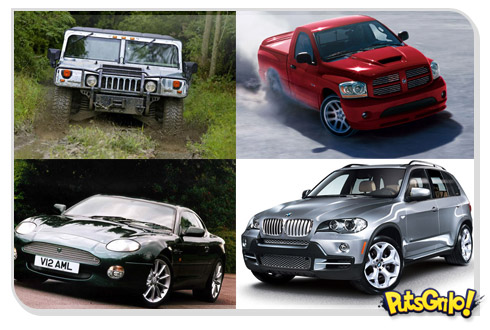 Os 10 Carros mais machões da história