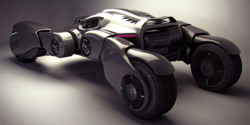 Citroen Taranis: Carro conceito para o Rally Dakar do futuro