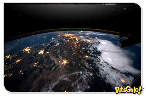 Incrível vídeo da Terra vista da Estação Espacial Internacional