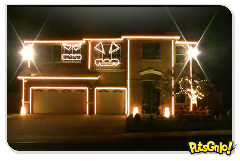 Halloween: Casa com decoração ao som de LMFAO