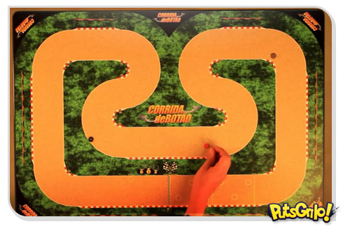 Corrida de botão: O melhor jogo de tabuleiro ever