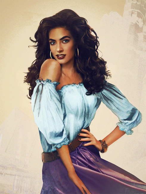 Personagens Disney em versões hiper realistas