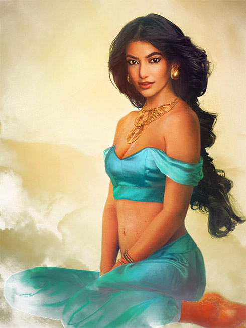 Personagens Disney em versões hiper realistas