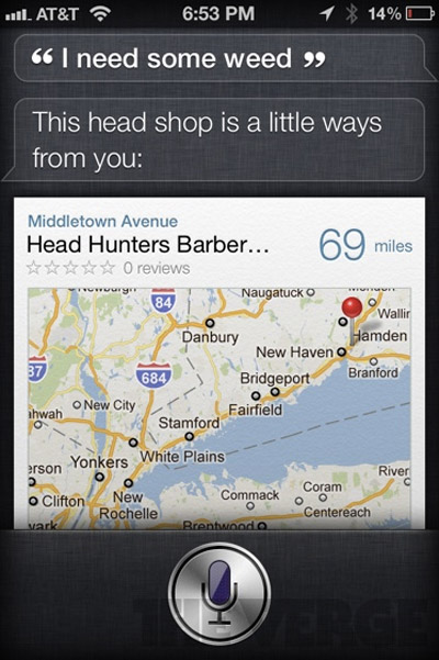 Perguntas e respostas bizarras feitas pelo Siri do iPhone 4s