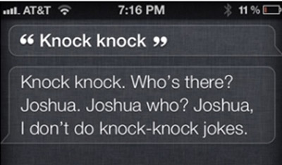 Perguntas e respostas bizarras feitas pelo Siri do iPhone 4s