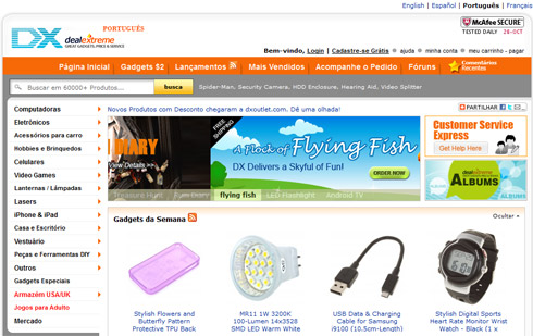 Gadgets e eletrônicos: As melhores lojas online para comprar