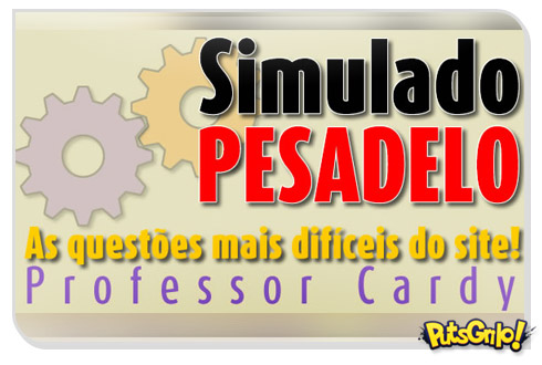 Simulado Pesadelo: Estude online para vestibulares