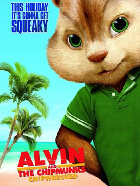 Alvin e os Esquilos 3: Poster Theodore