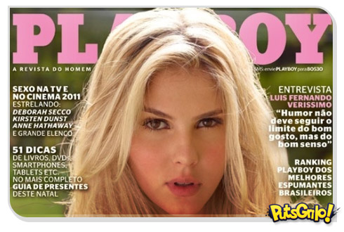 Playboy: Bárbara Evans na capa
