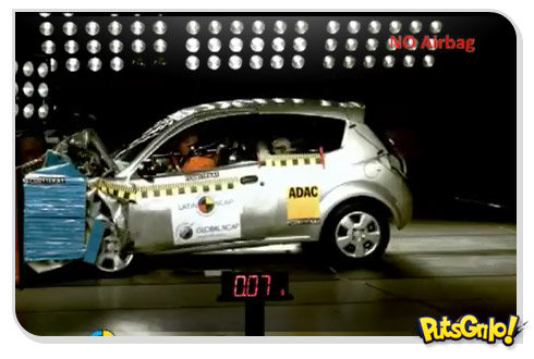 Carros: Ford Ka e Nissan March decepcionam em crash test