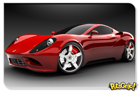 Designer tem Ferrari como enfeite da sala
