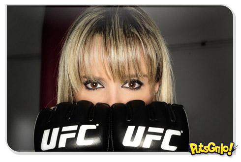 Juju Salimeni no UFC: Fotos para revista oficial do evento