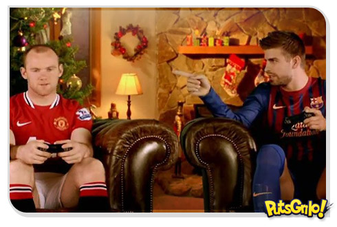 Jogo FIFA 12: Kaká, Rooney e Piqué de garotos-propaganda