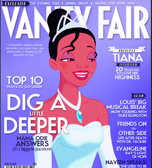 Disney: As Princesas nas capas de revista de moda